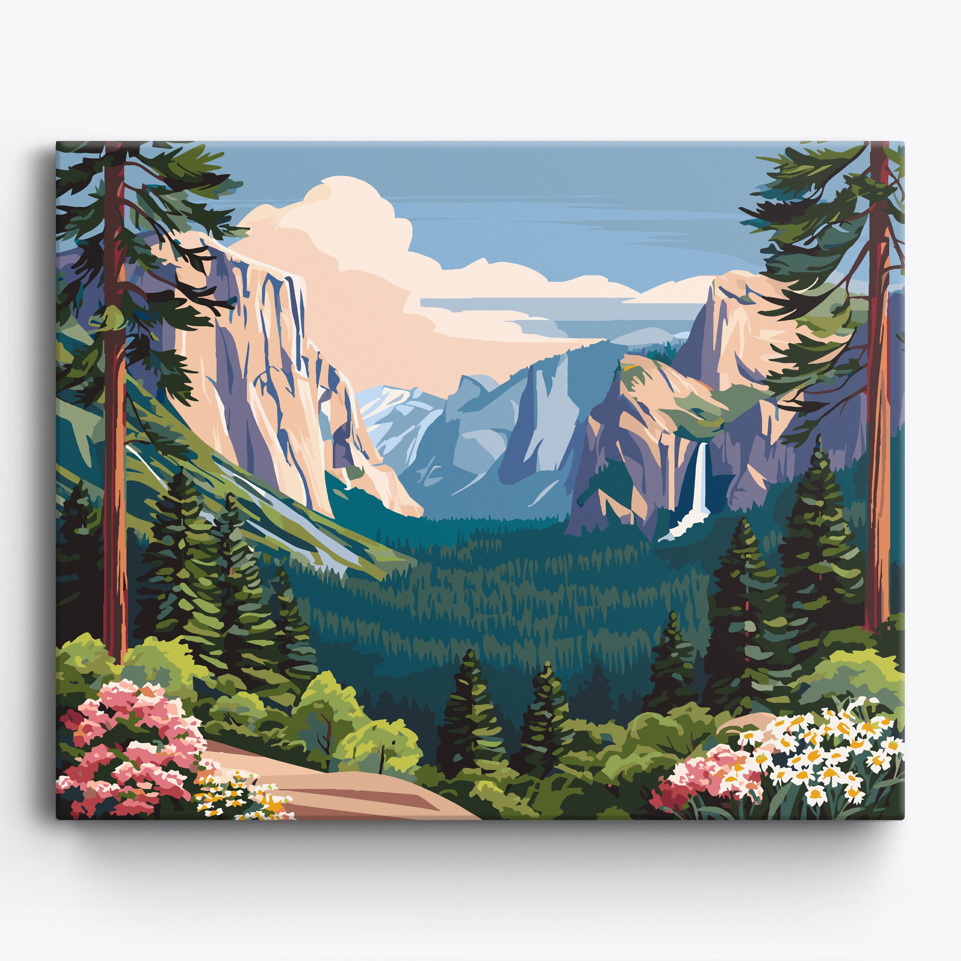 Yosemite Peaks No Frame / 50x40cm