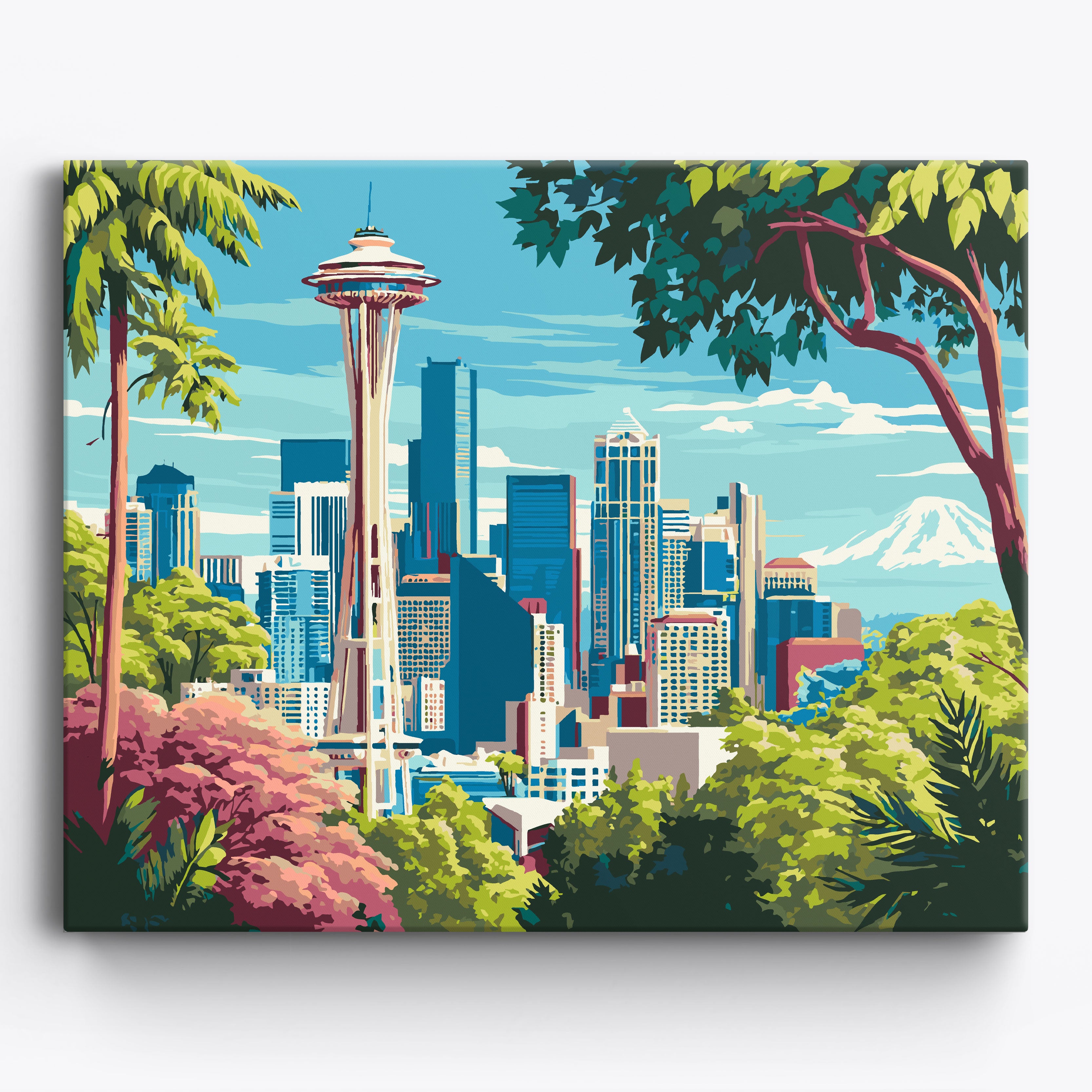 City Needle Glance No Frame / 50x40cm