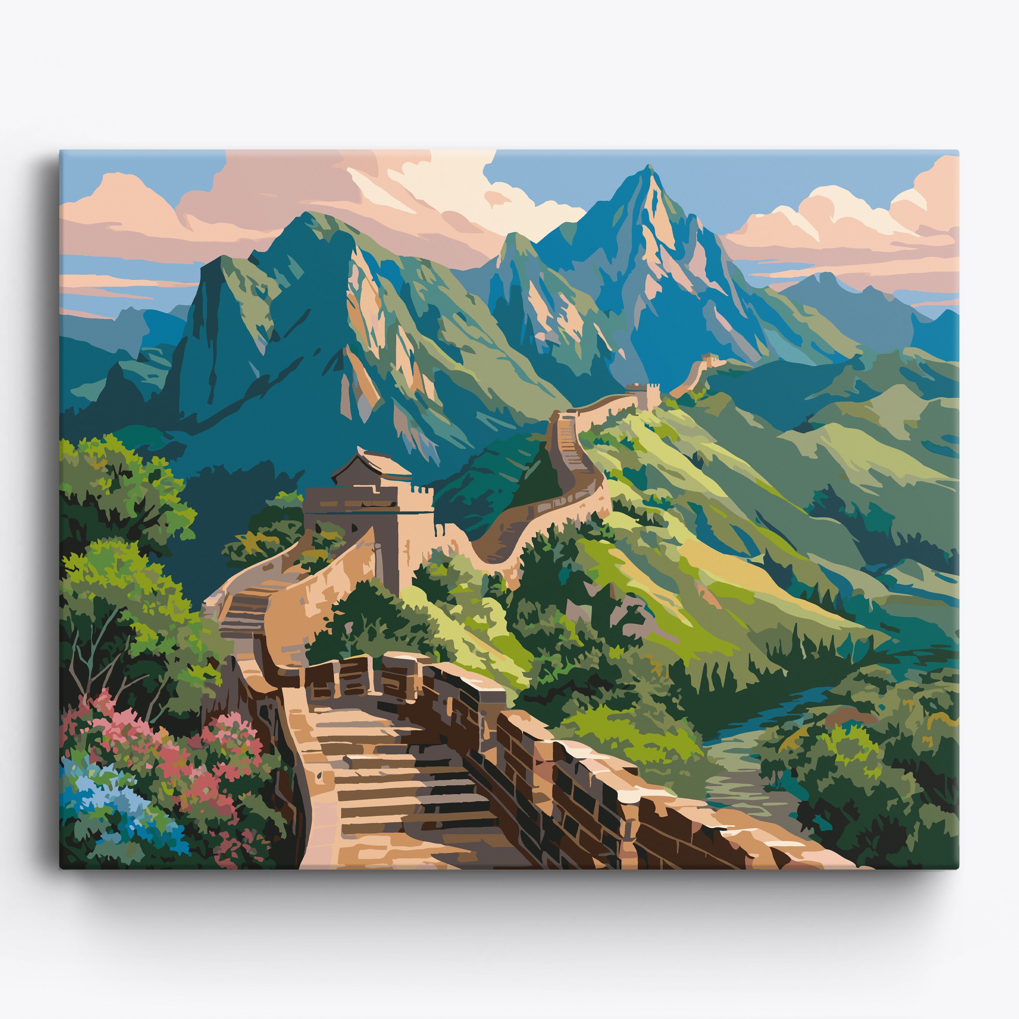 Stone Serpent Wall No Frame / 50x40cm