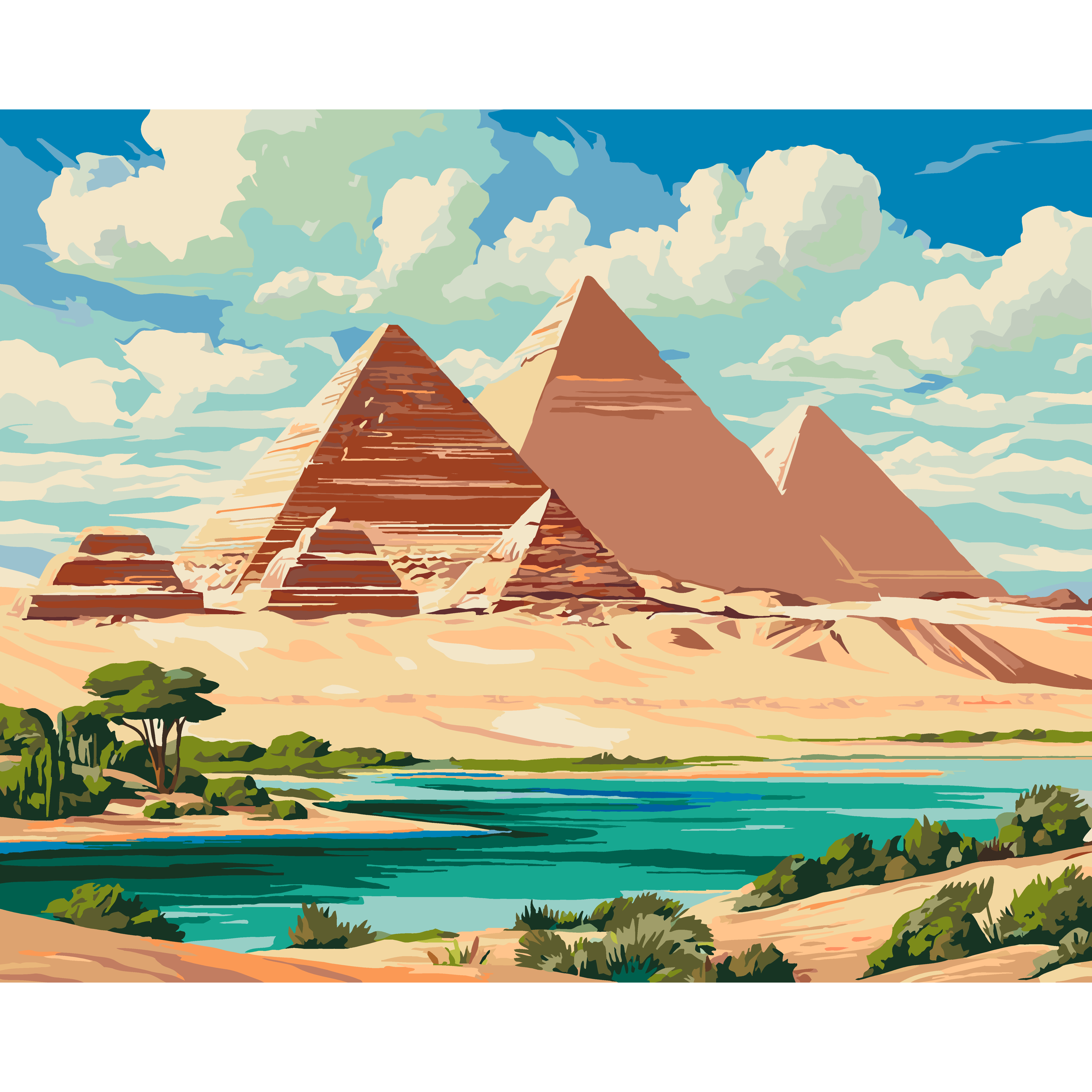 Egypt - Pyramids of Giza