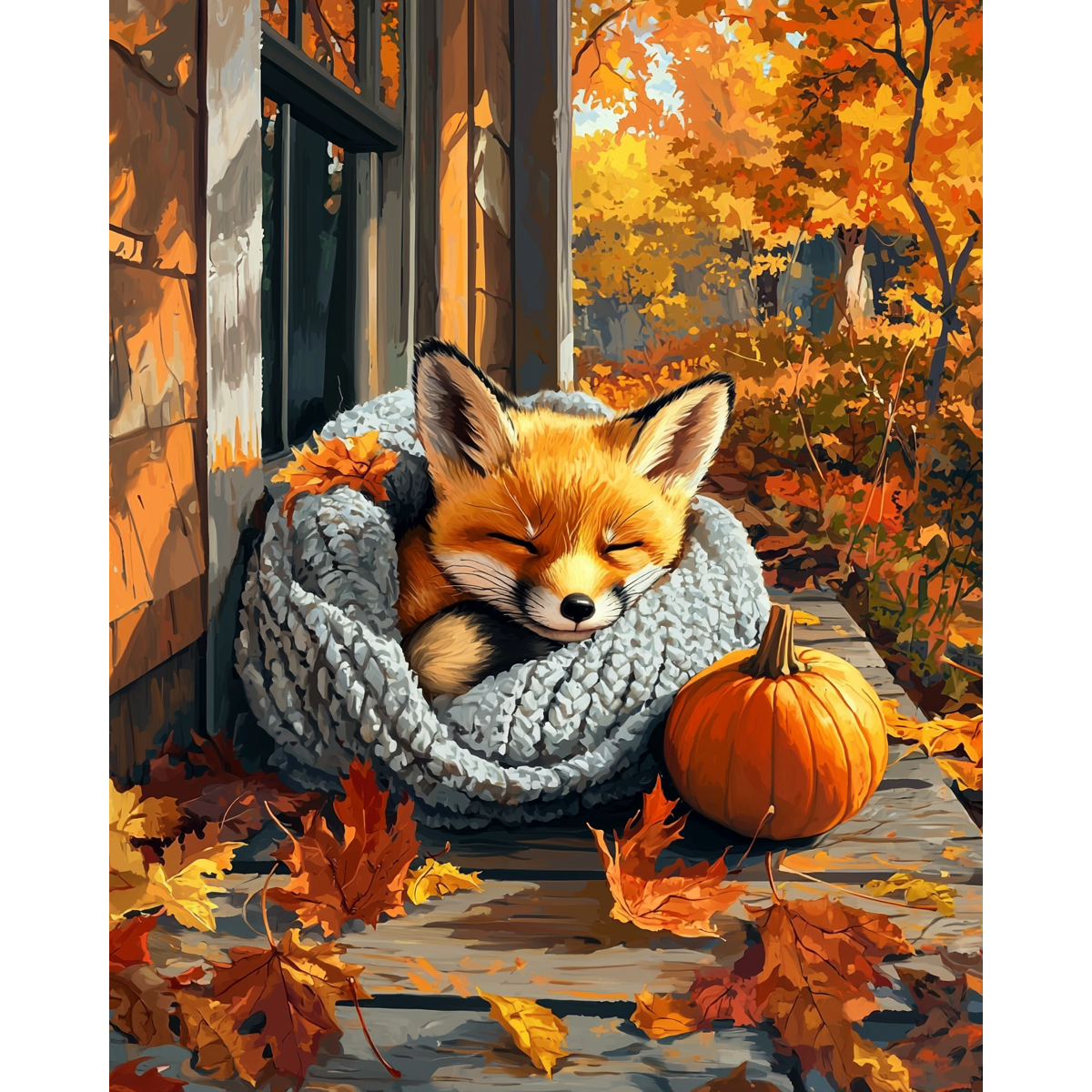 Gemütliches Herbstnest