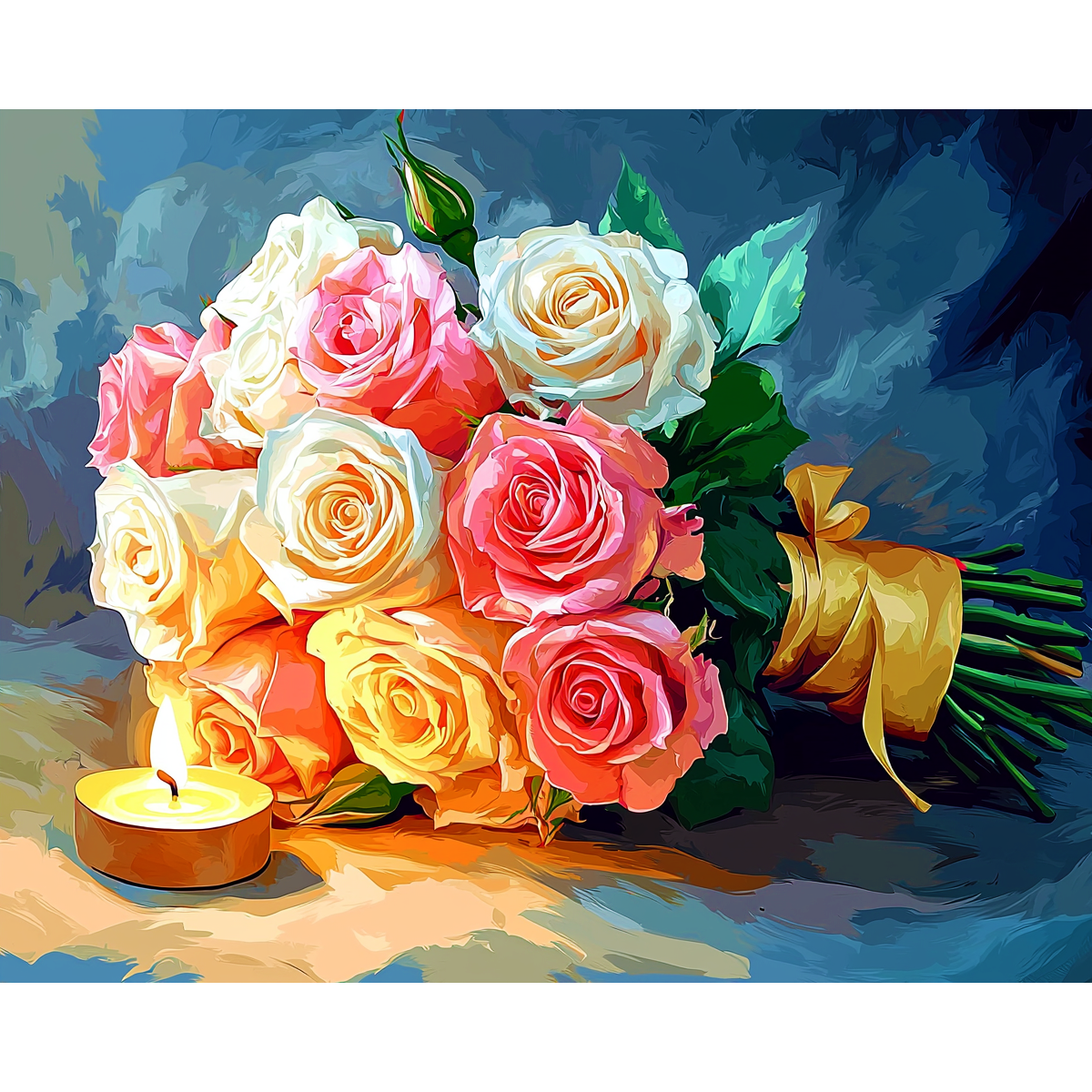 Ribboned Roses