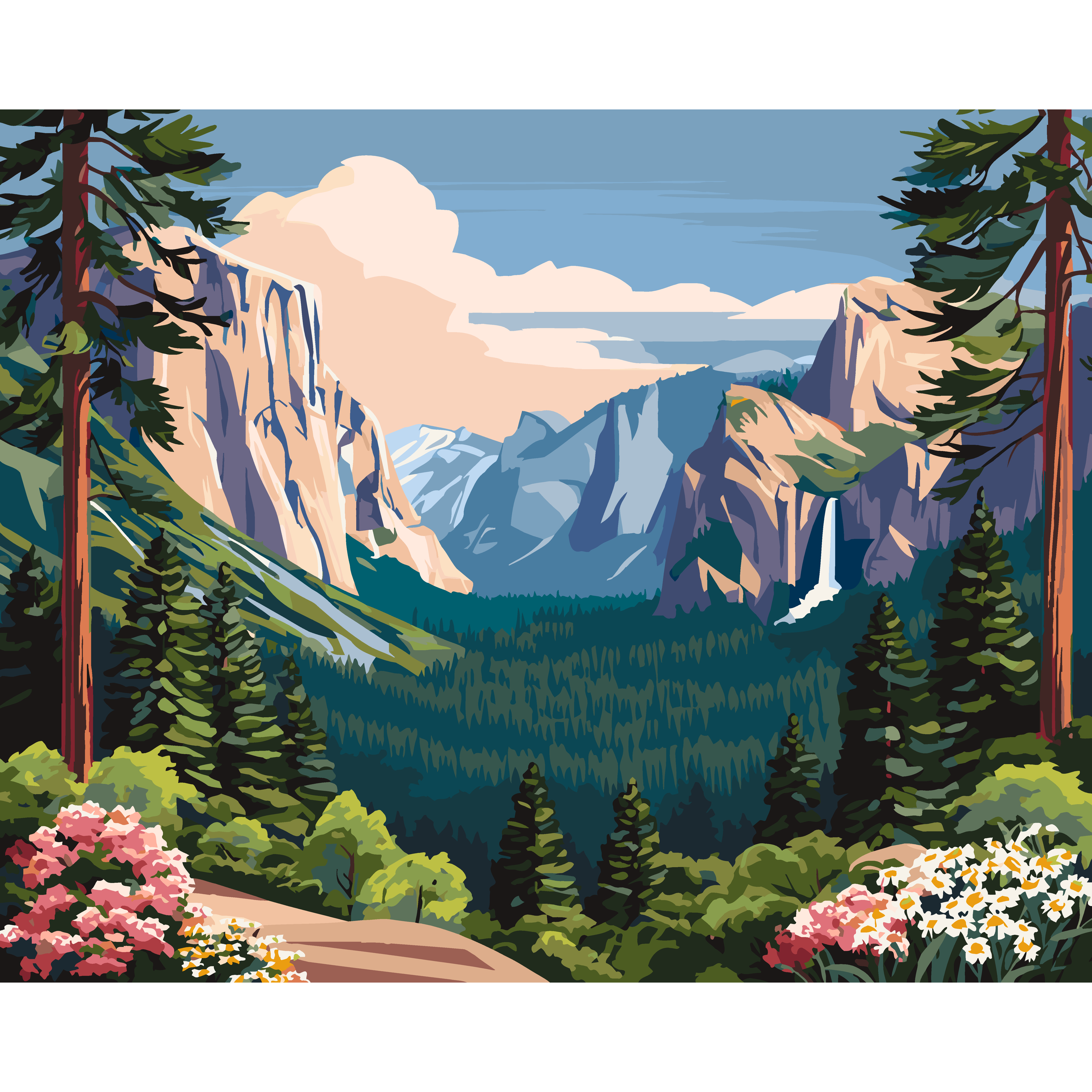 Yosemite Peaks