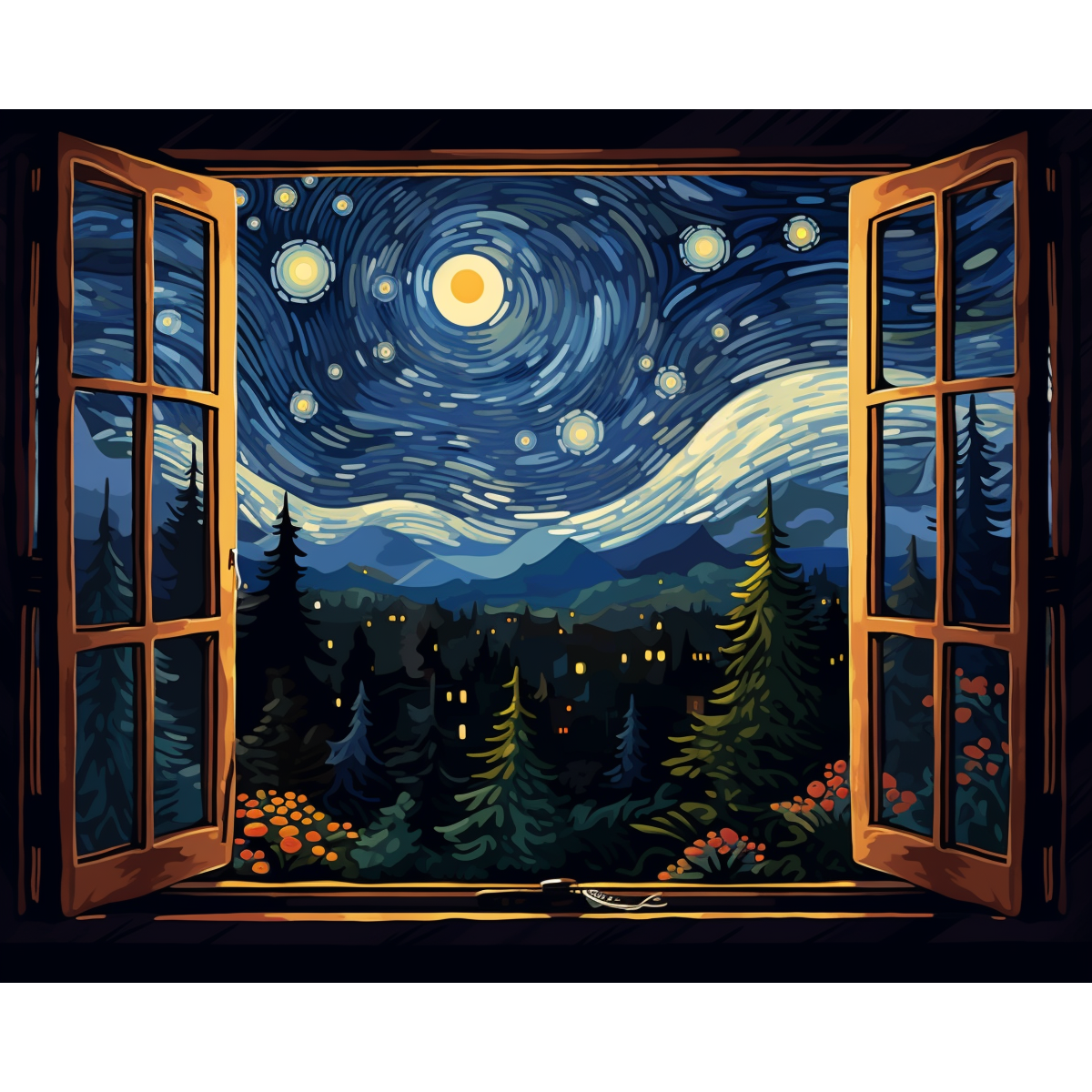 Die Umarmung der Nacht