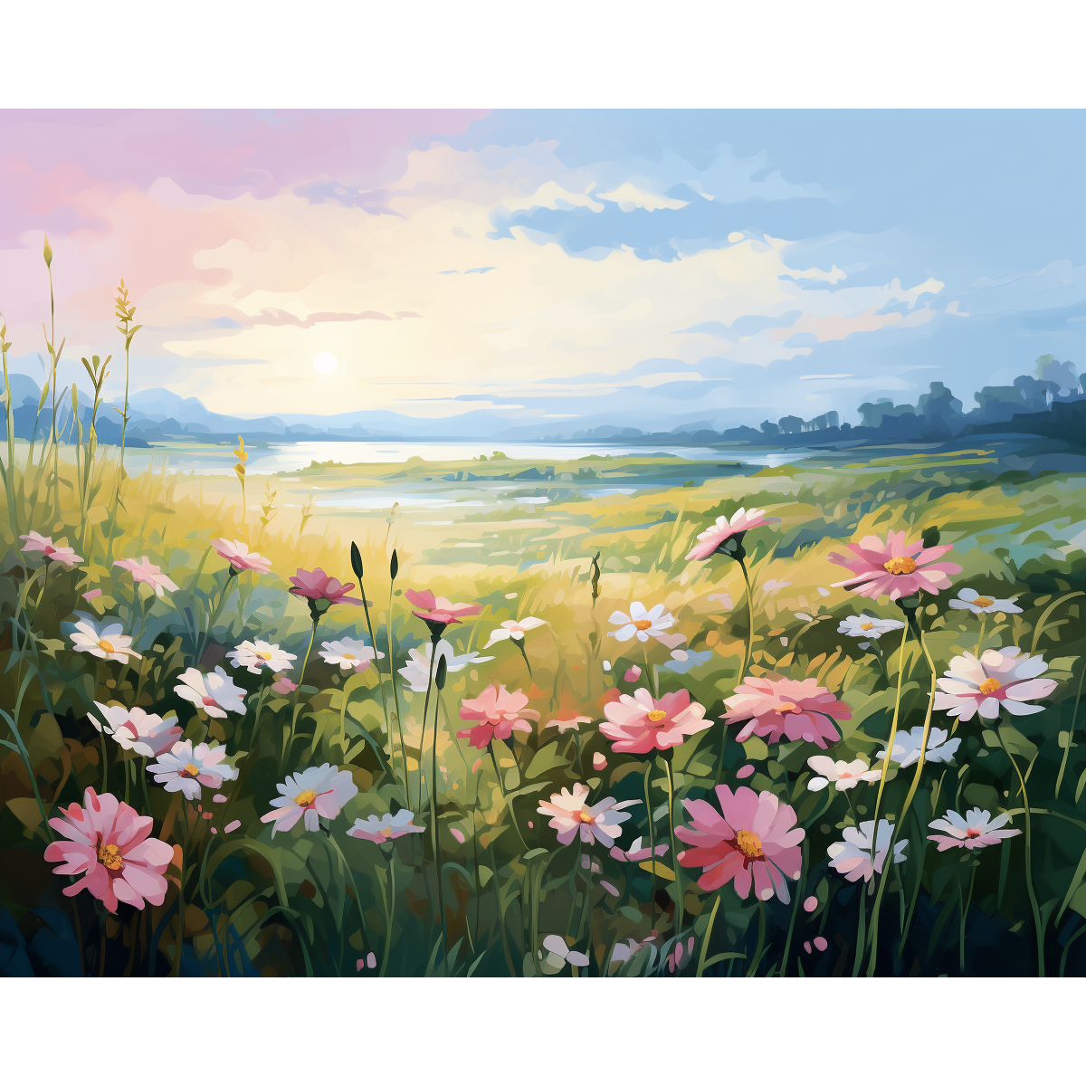 Schwankende Flora